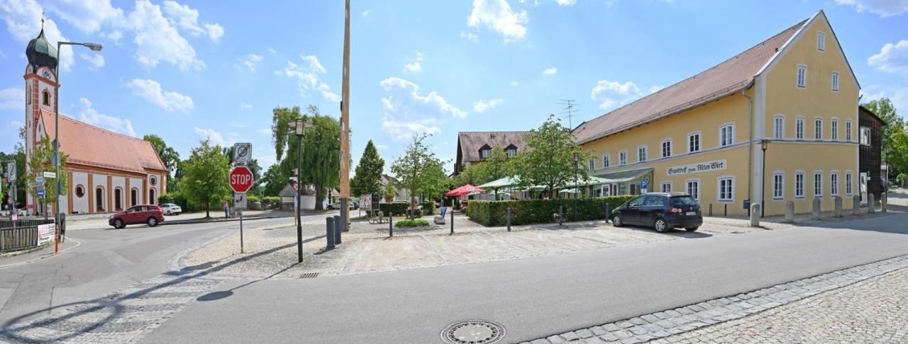 Hotel Zum Alten Wirt Лангенбах Экстерьер фото